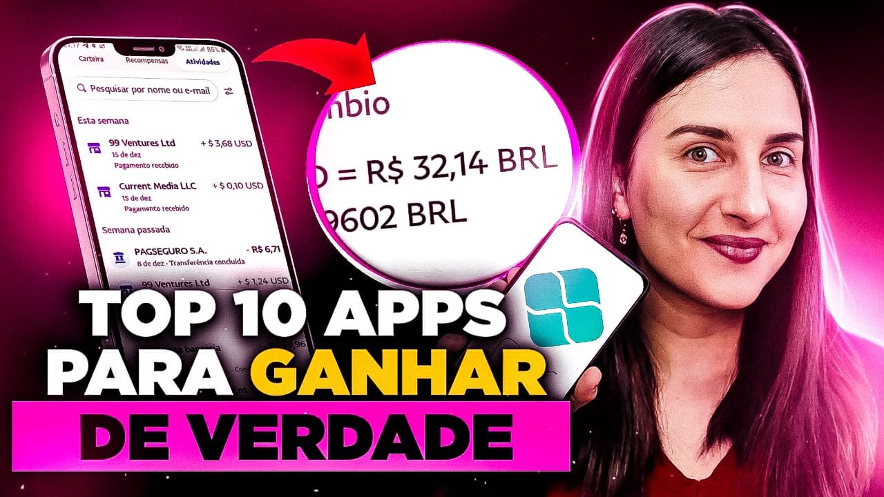 TOPS APPS DE GANHAR RENDA EXTRA NA INTERNET Apps Para Ganhar Dinheiro